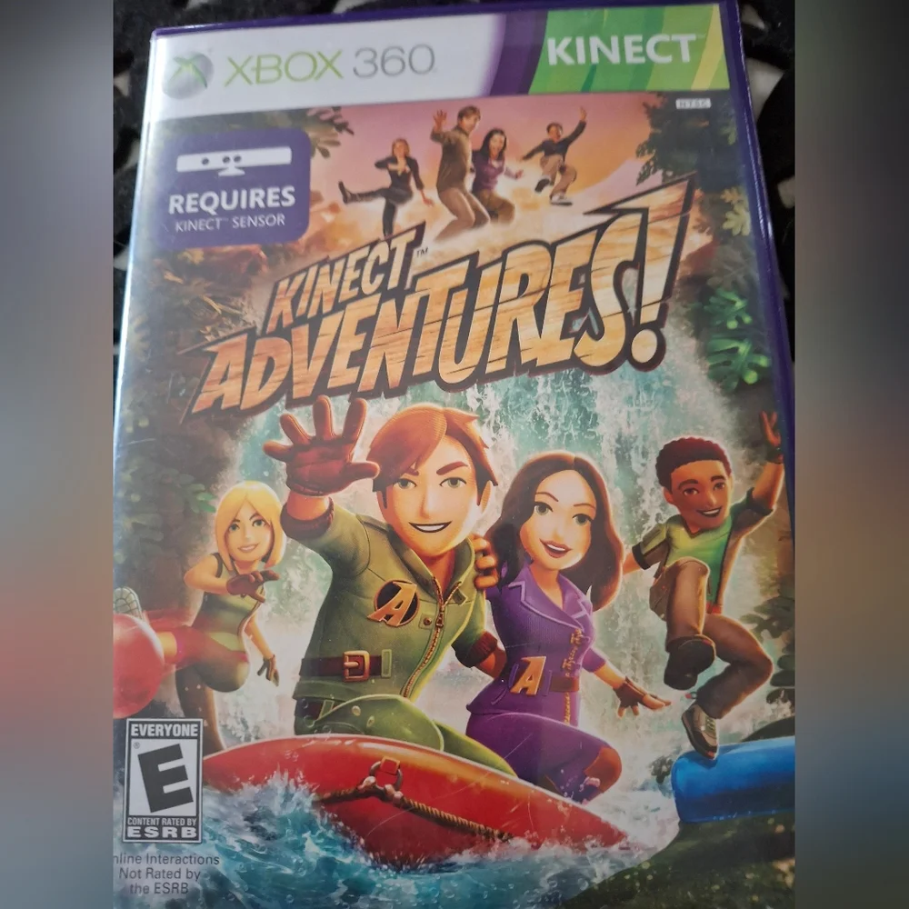 Microsoft Xbox 360 Kinect Adventures & Rapala Games